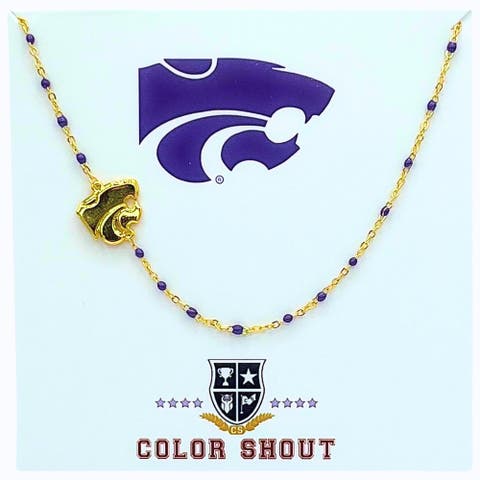 Kansas State University Side Necklace