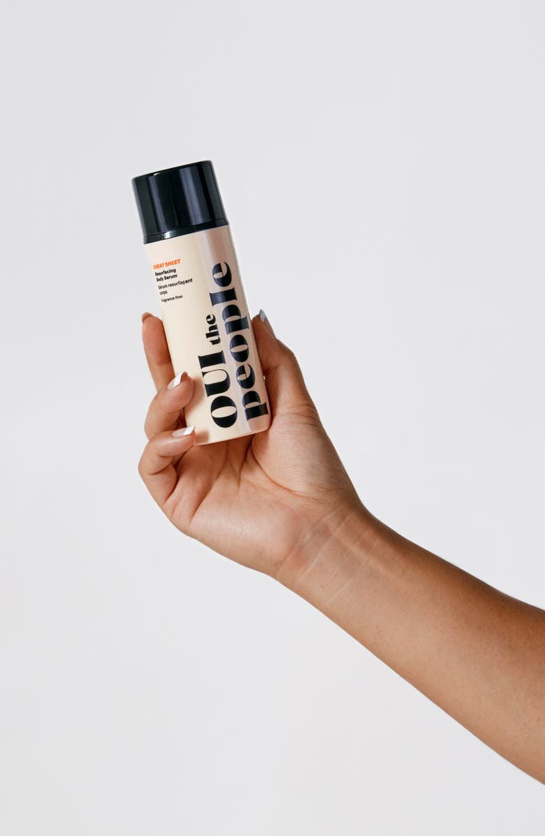 OUI the People CHEAT SHEET Resurfacing Body Serum, Alternate, color, Cheat Sheet