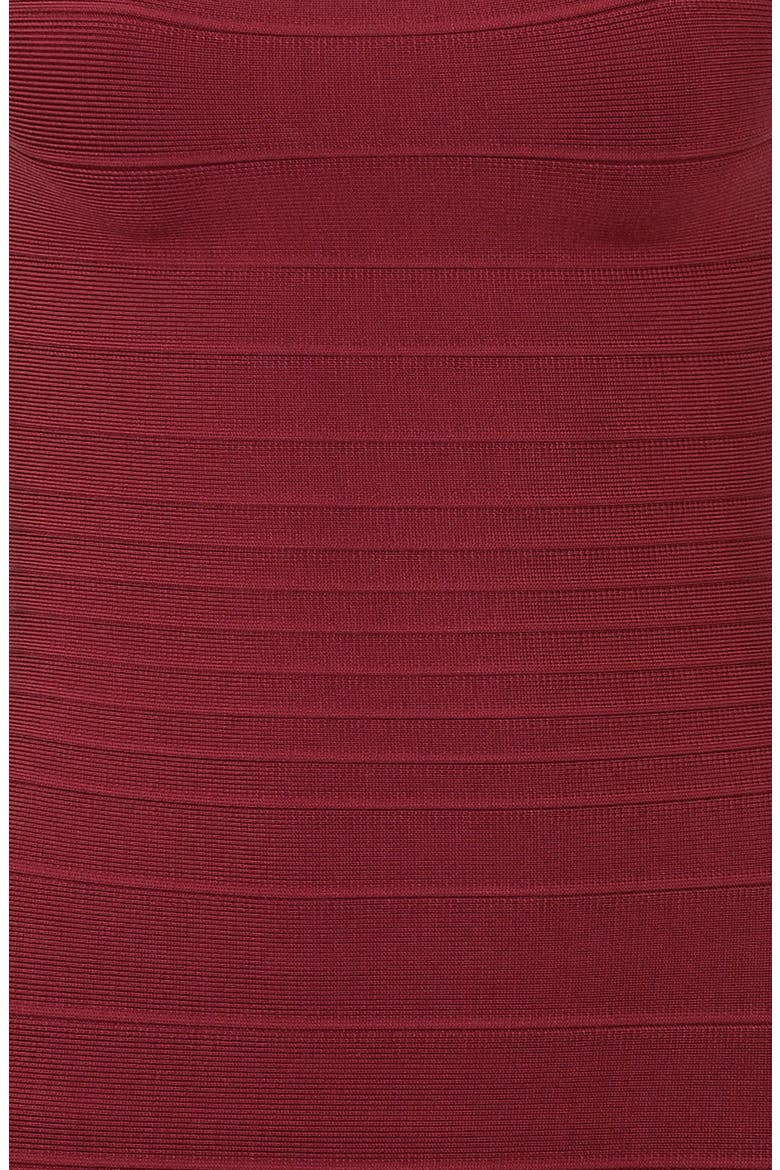 The Body Bandage Minidress, Alternate, color, RUBY