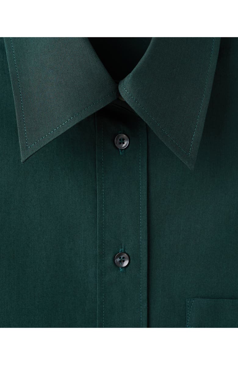 MANGO Pocket Oversize Shirt, Alternate, color, 