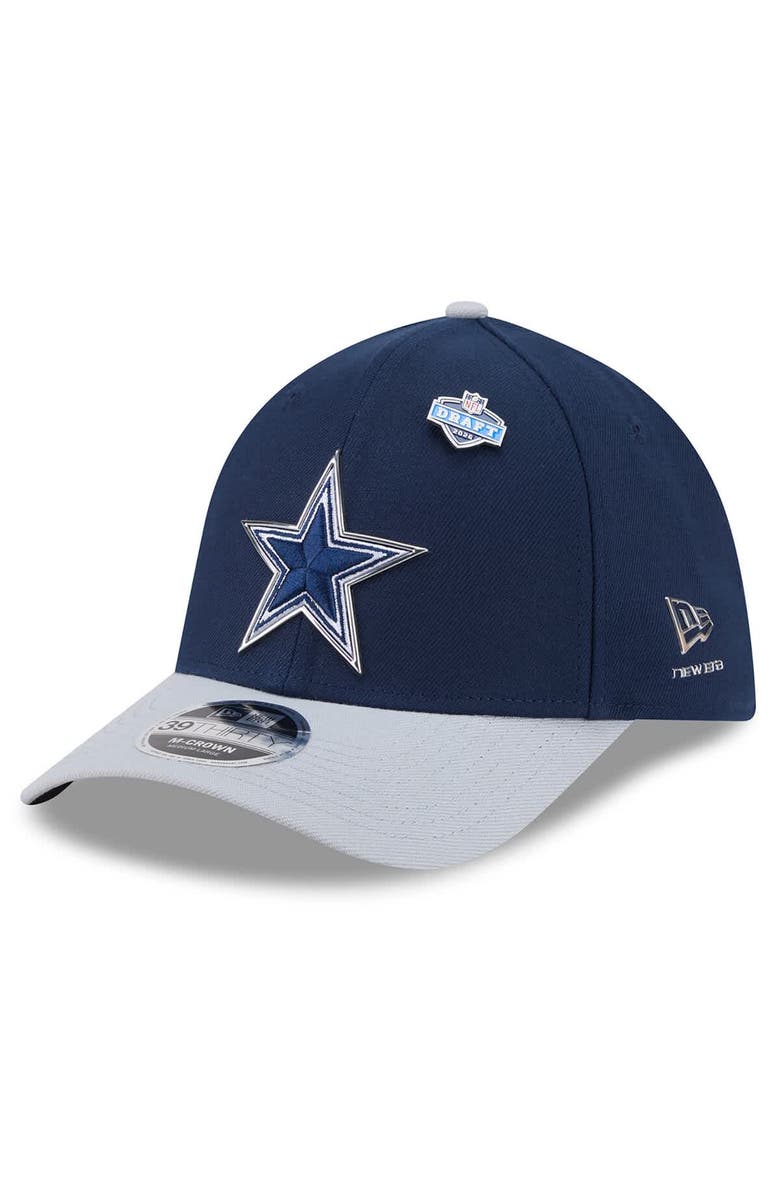 New Era Men's New Era  Navy/Silver Dallas Cowboys 2026 NFL Draft 39THIRTY M-Crown Flex Hat, Alternate, color, Navy