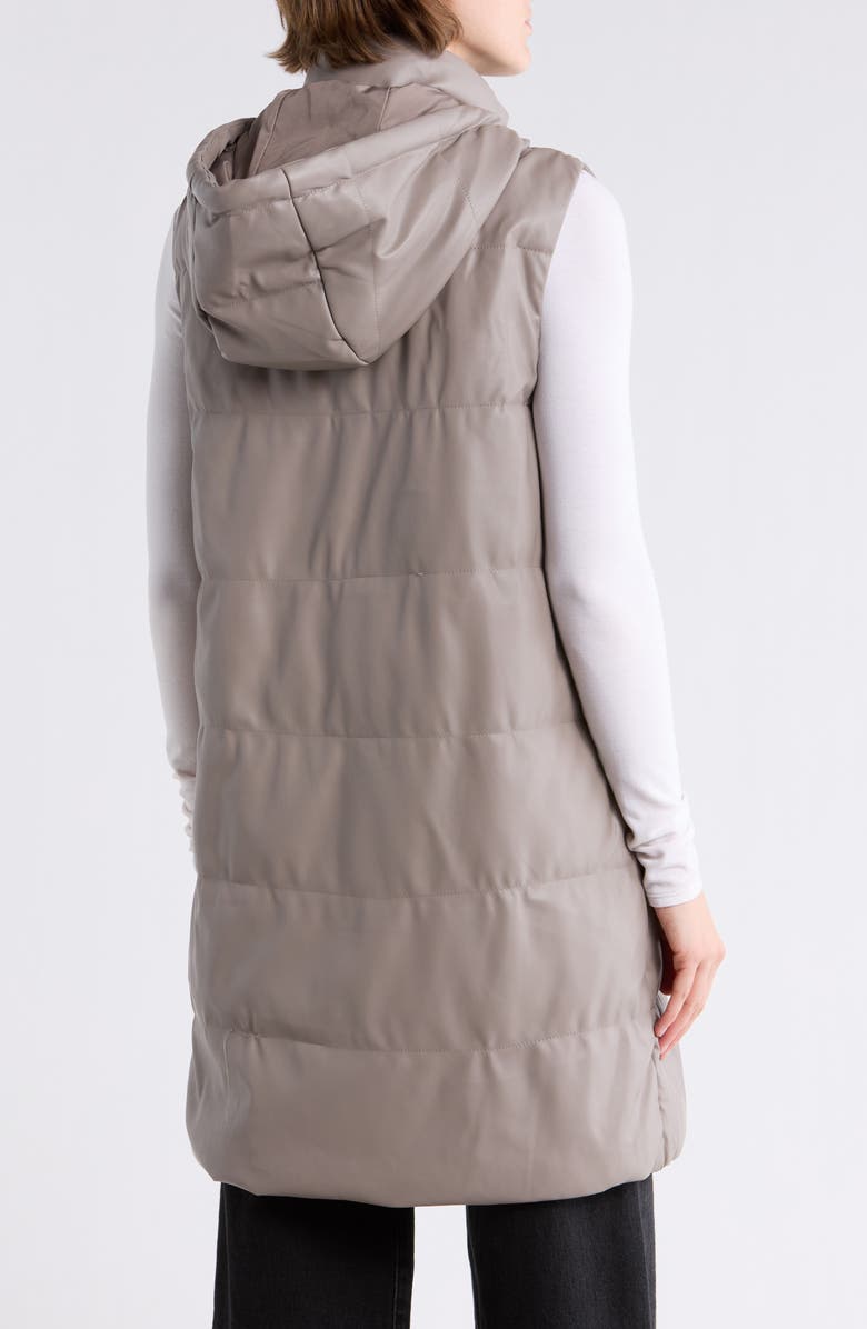 Love Token Sam Puffer Vest, Alternate, color, Taupe