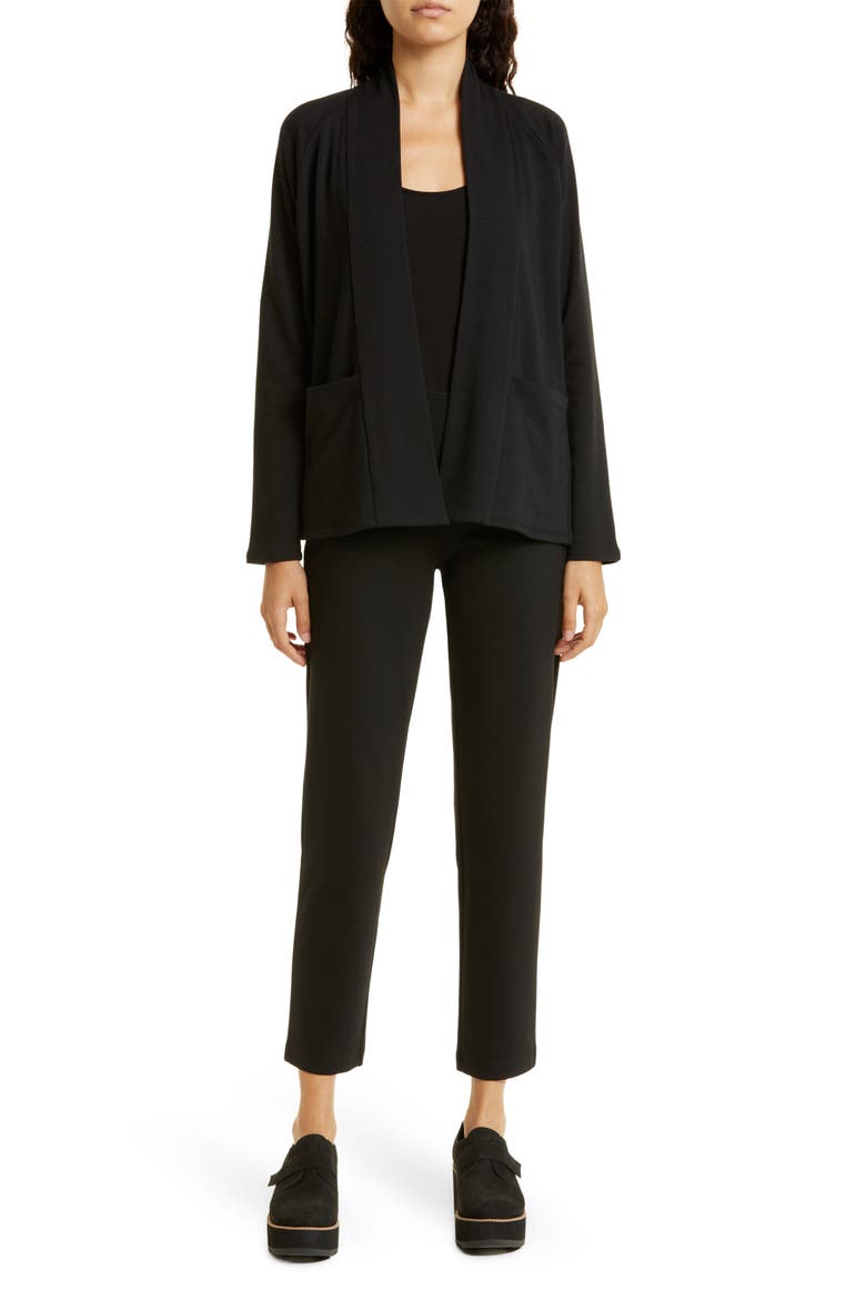 Slim Ankle Pants, Alternate, color, BLACK