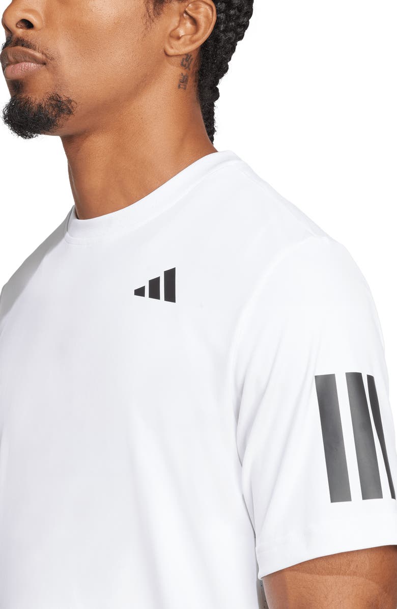 adidas Club 3-Stripes Performance T-Shirt, Alternate, color, 