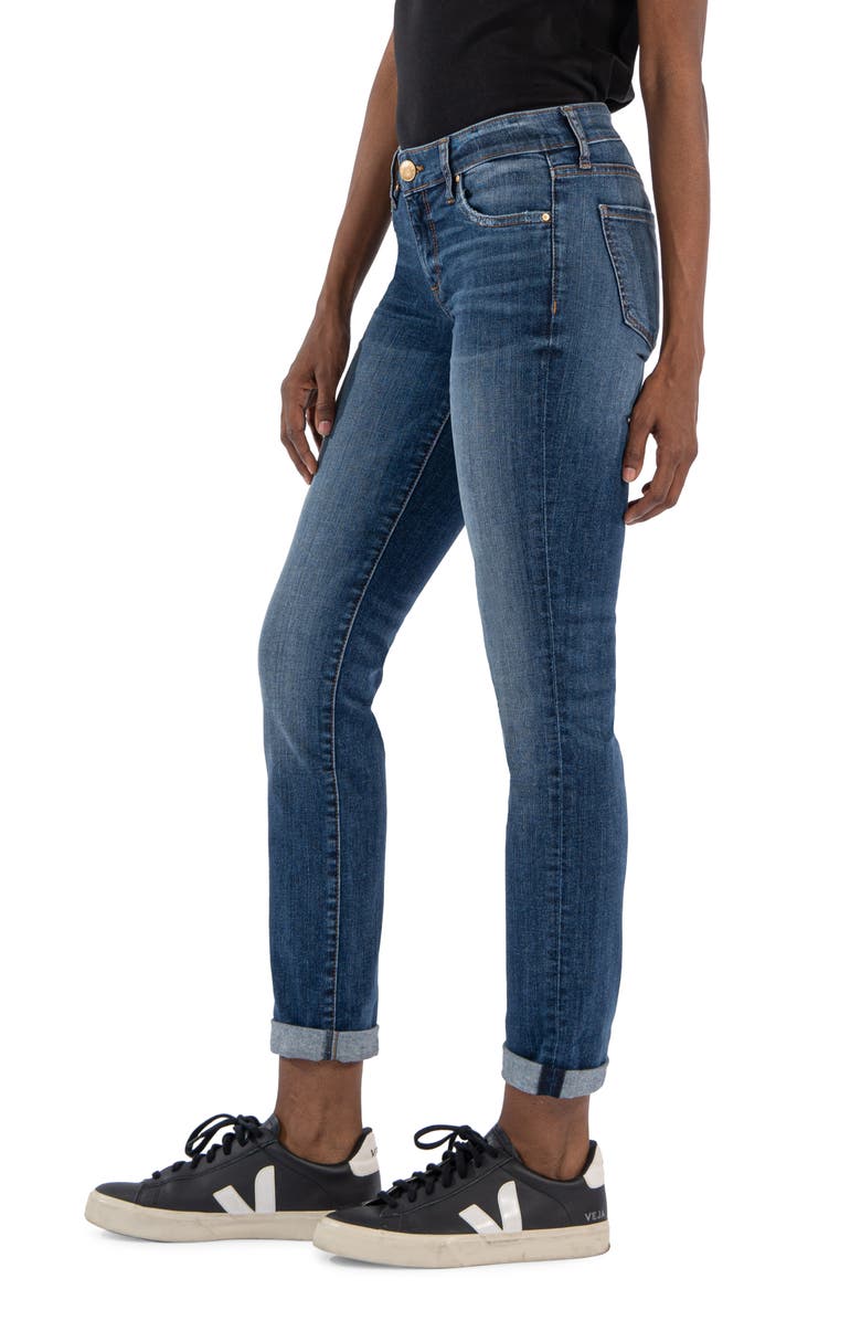 KUT from the Kloth Catherine Mid Rise Boyfriend Jeans, Alternate, color, 