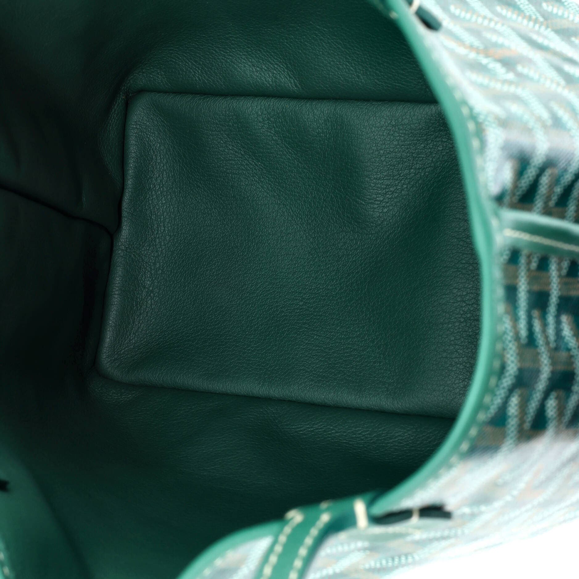 Pre-Owned Goyard Anjou Reversible Tote Coated Canvas Mini, Alternate, color, Green