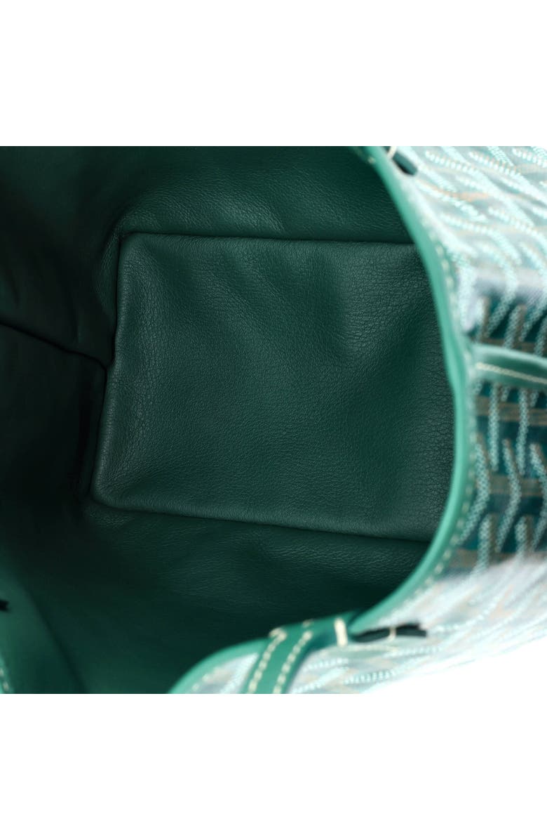 Pre-Owned Goyard Anjou Reversible Tote Coated Canvas Mini, Alternate, color, Green