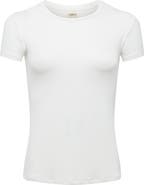 L'AGENCE Ressi Crewneck Short Sleeve T-Shirt