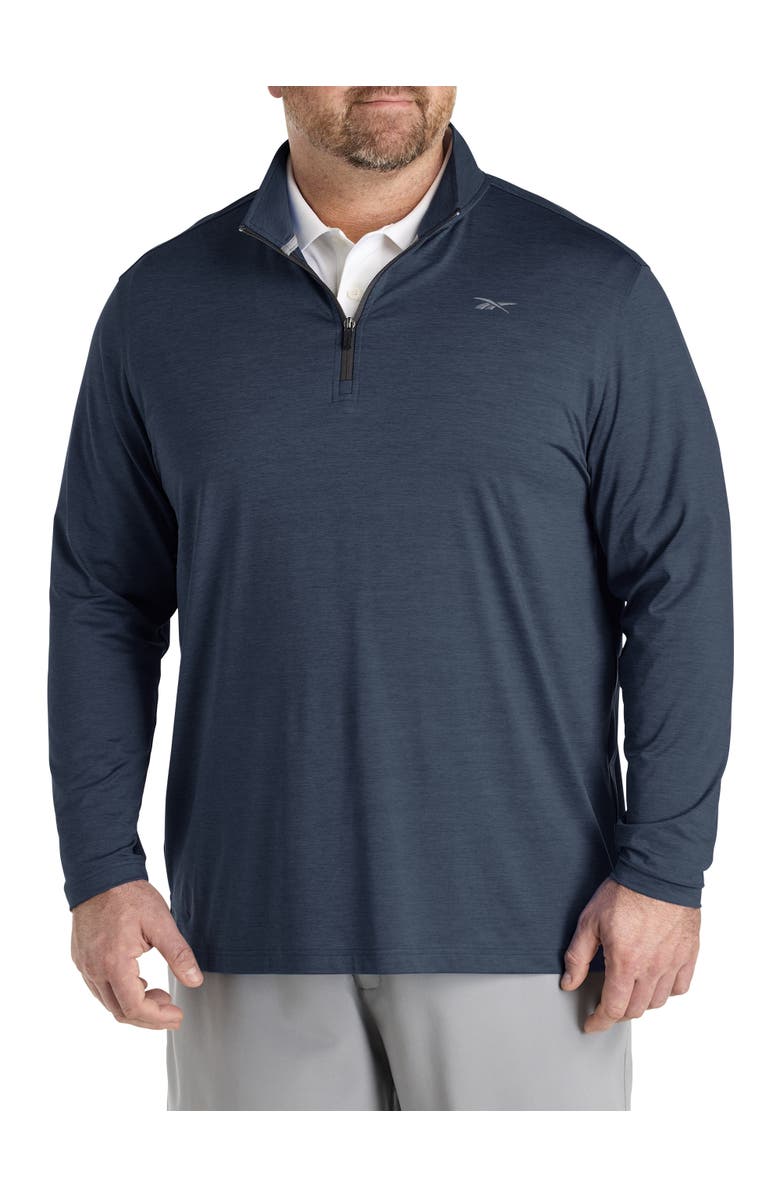 Reebok Big & Tall 1/4-Zip Performance Pullover, Main, color, 