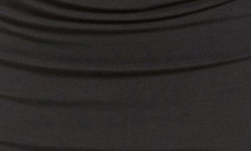 Tart Maternity Peaches Long Sleeve Body-con Maternity Dress In Black