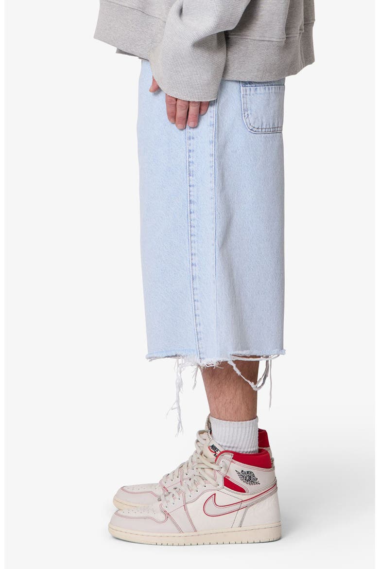 Ultrabaggy Denim Cutoff Shorts, Alternate, color, LIGHT BLUE