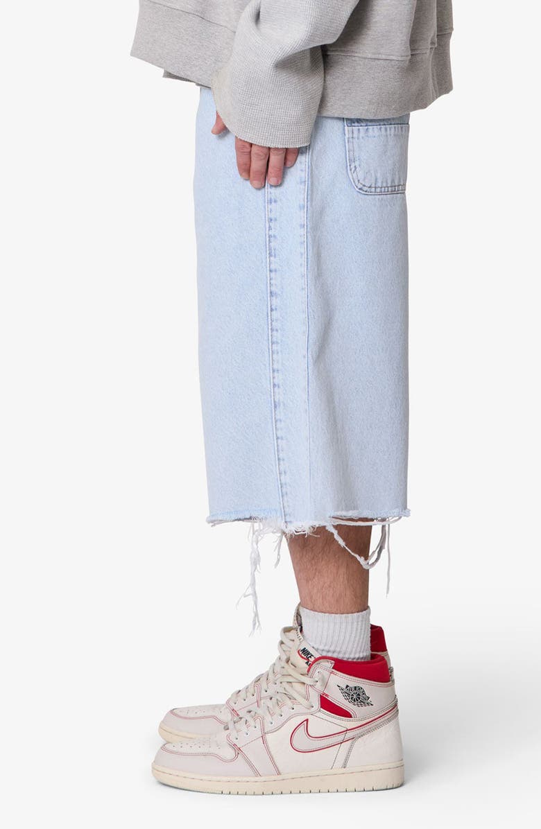 mnml Ultrabaggy Denim Cutoff Shorts, Alternate, color,