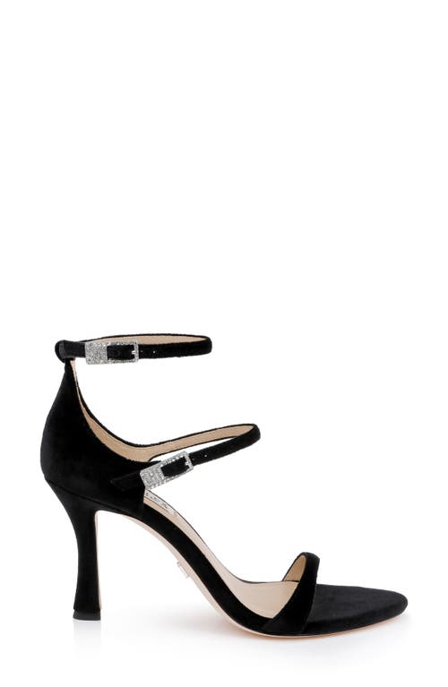 Badgley Mischka Collection Valencia Ankle Strap Sandal In Black