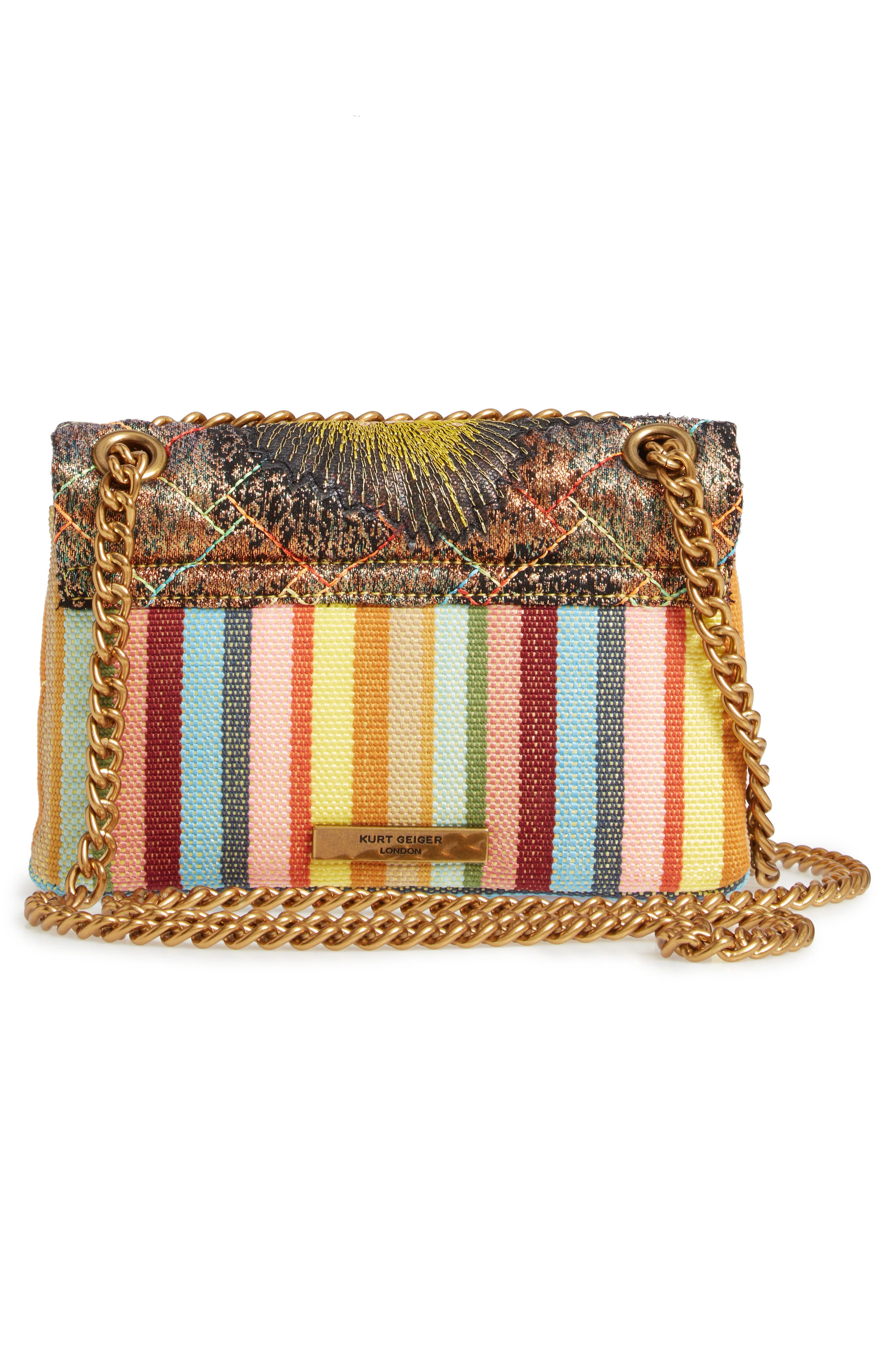 Kurt Geiger London Mini Kensington X Crossbody Bag, Alternate, color, 