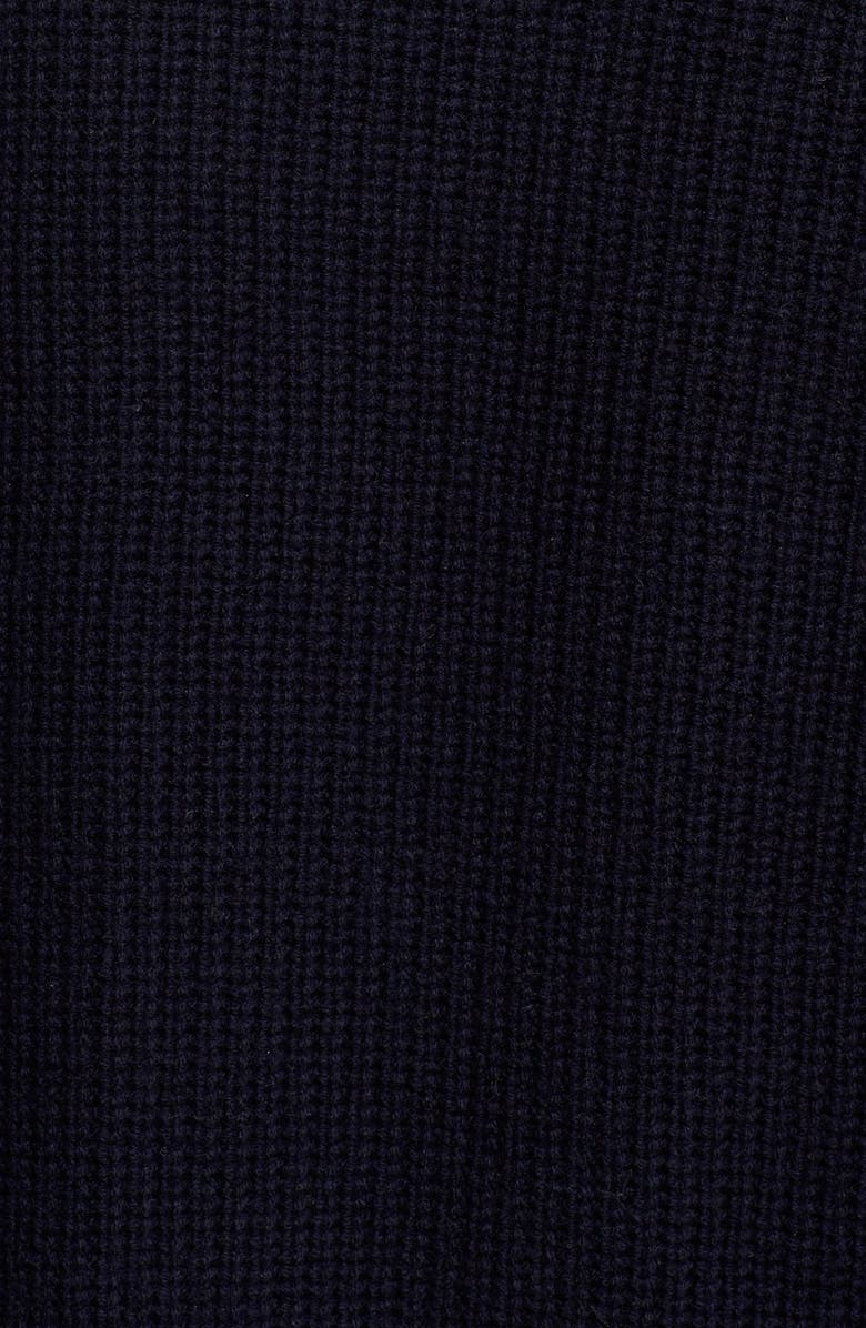 Vince Directional Rib Wool & Cashmere Cardigan, Alternate, color, 