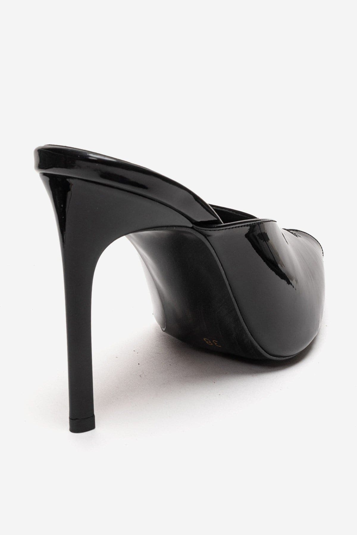 Prologue Shoes Mirena Stiletto Mule, Alternate, color, Black