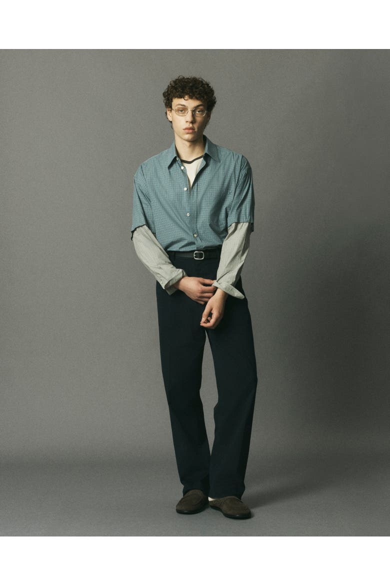 Detached Sleeve Button Down, Alternate, color, Blue Sage Combo