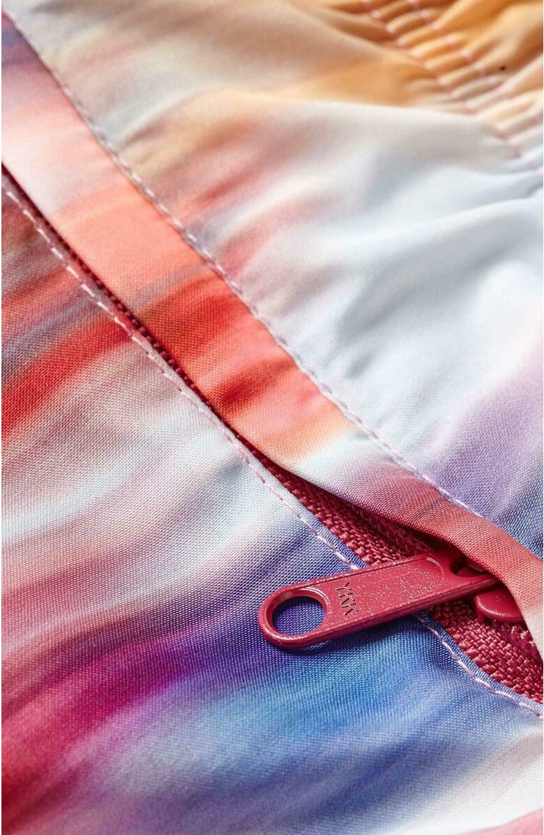 Vilebrequin Kids' Ultra-Light And Packable Ikat Flowers Swim Trunks, Alternate, color, 