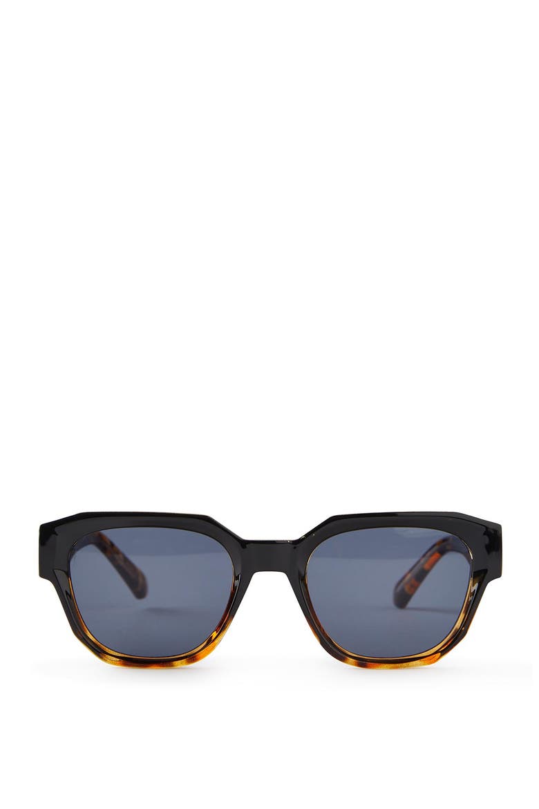 Men's The Guestlist Sunglasses, Main, color, Black Tort Gradient Smoke