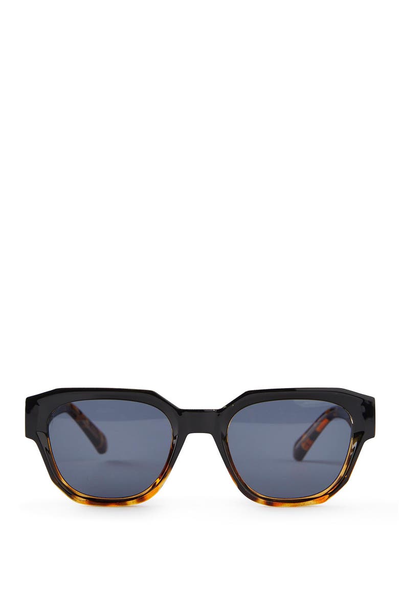 Cotton On Men's The Guestlist Sunglasses, Main, color, Black Tort Gradient Smoke