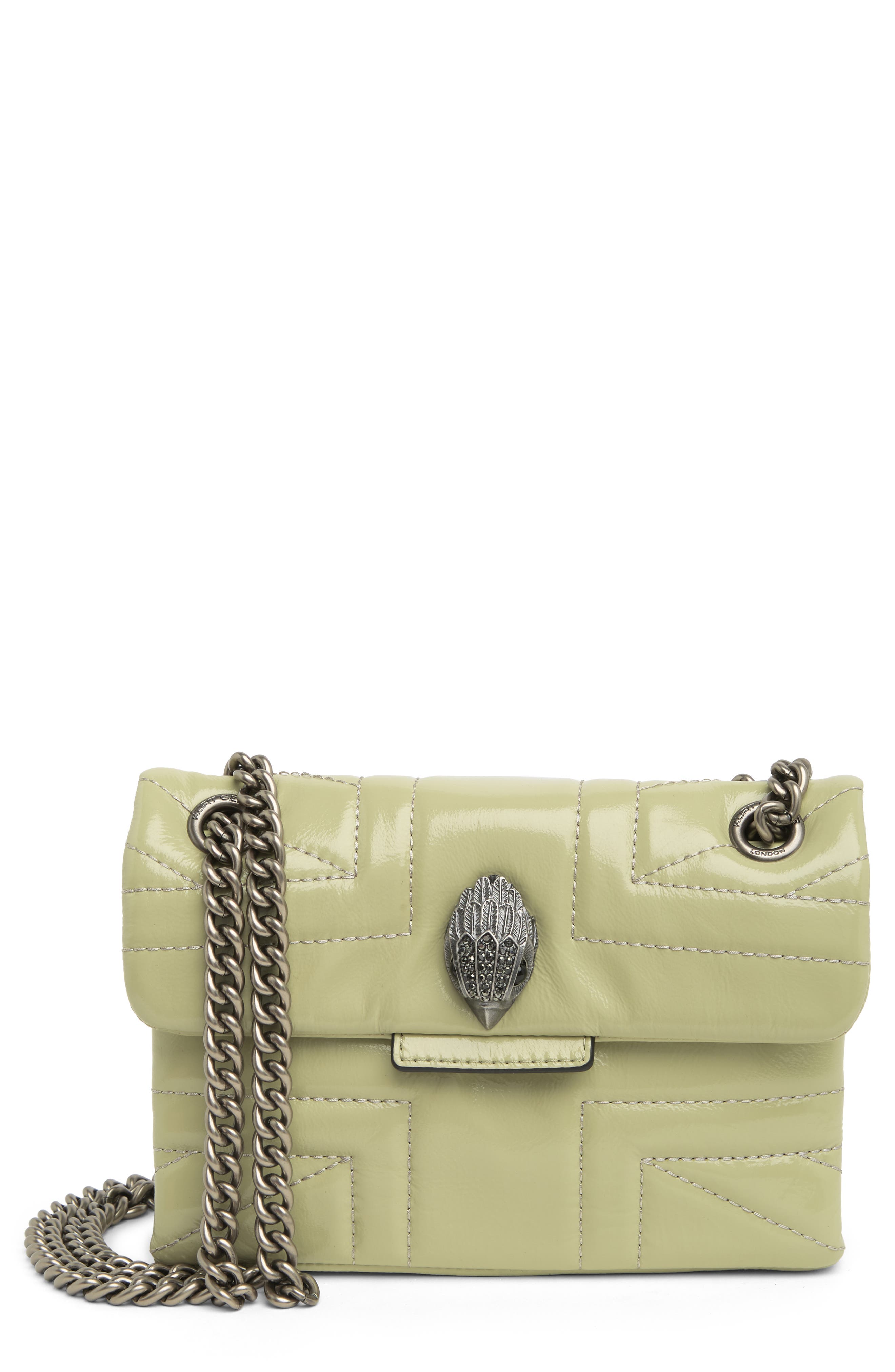Kurt Geiger London Kensington Leather Mini Crossbody Bag, Main, color, 