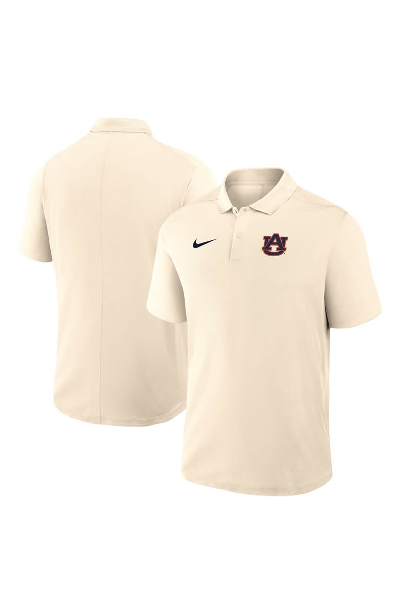 Nike Men's Nike Tan Auburn Tigers Primary Logo Victory Polo, Main, color, Tan