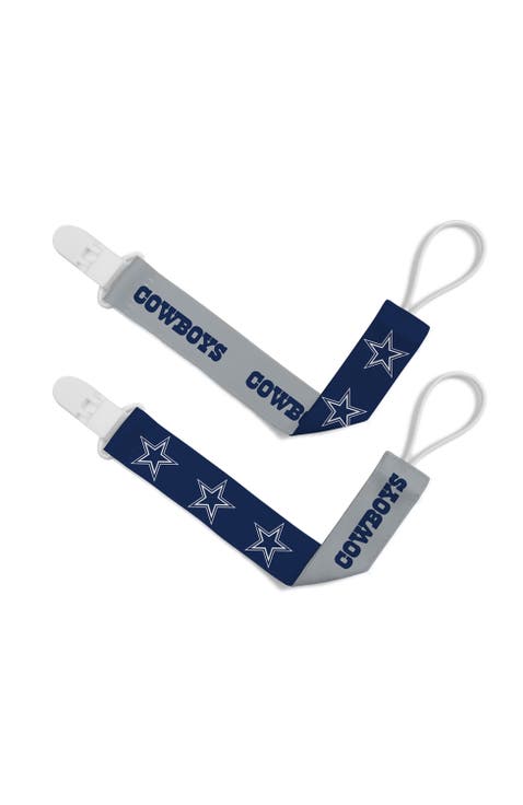 Dallas Cowboys Pacifier Clip 2-Pack