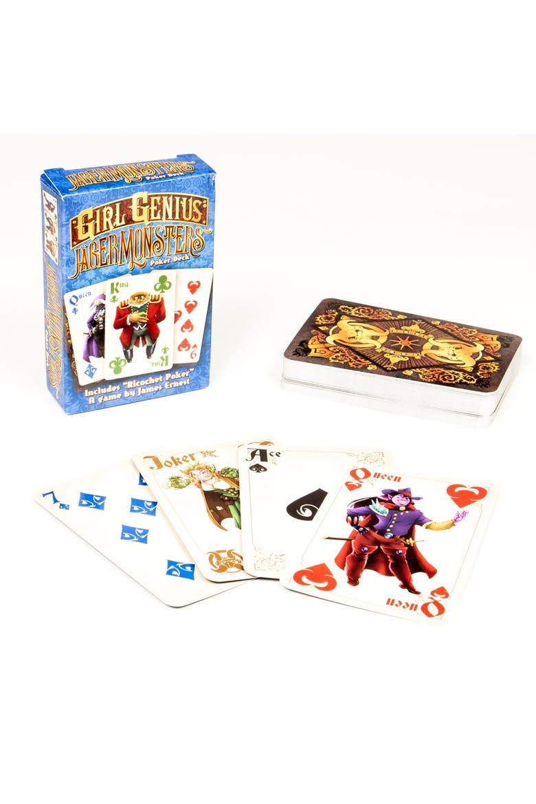 Poker Deck Card Game, 12+, Alternate, color, Multicolored
