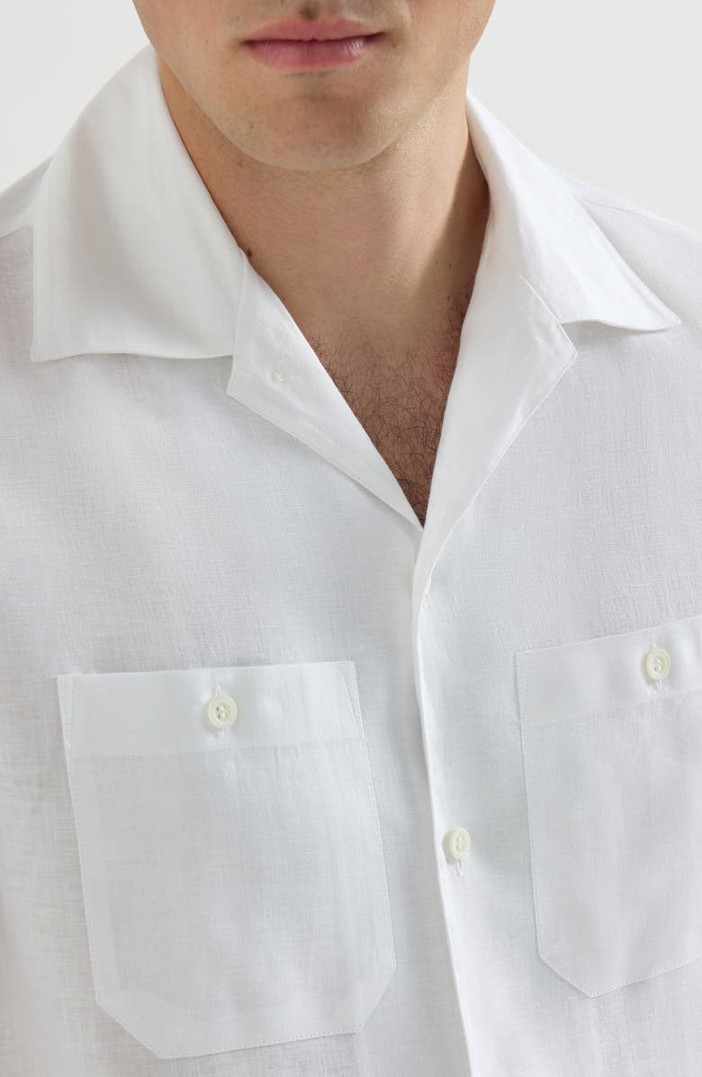 Brunello Cucinelli Shirt with chest pockets, Alternate, color, White