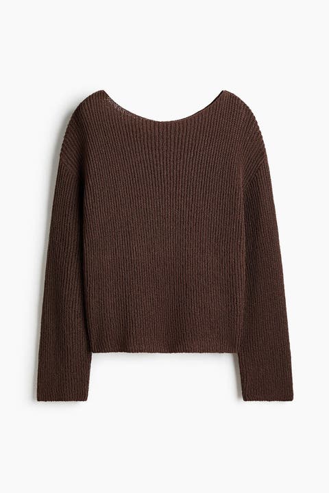 Boat-neck Jumper