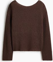H&M Boat-neck Jumper