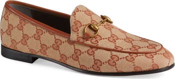 Gucci New Jordaan GG Supreme Canvas Loafer (Women) | Nordstrom