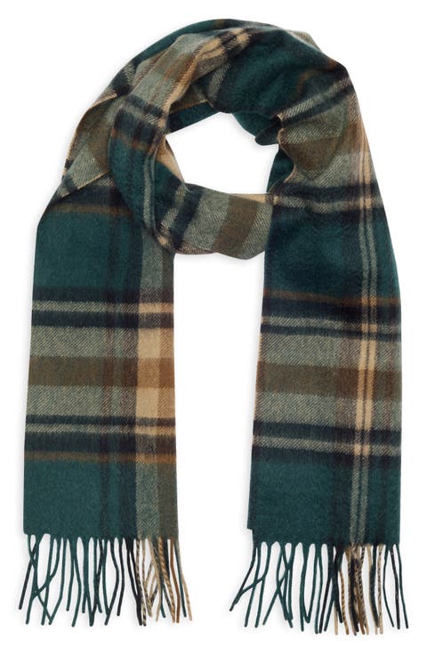 Men's Cashmere Fringe Scarf