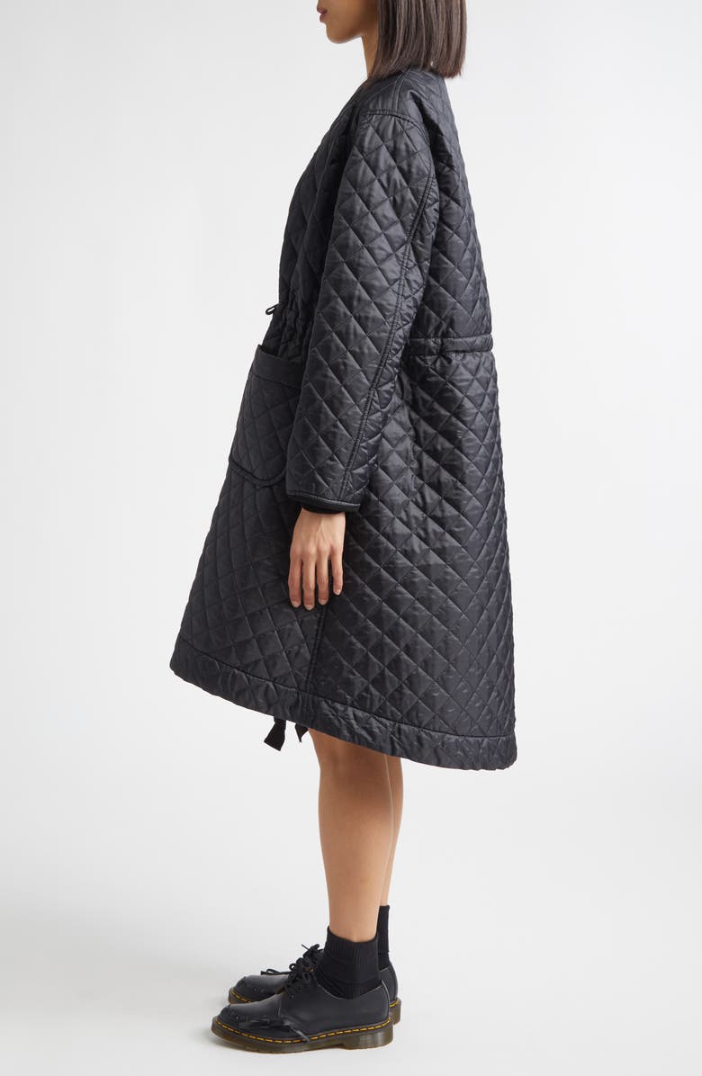 Tao Comme des Garçons Reversible Quilted Coat, Alternate, color, Black