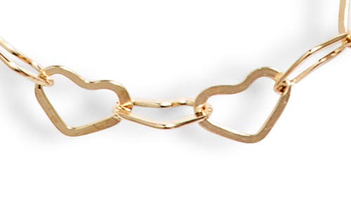 Nashelle Adore Chain Necklace In Gold Fill