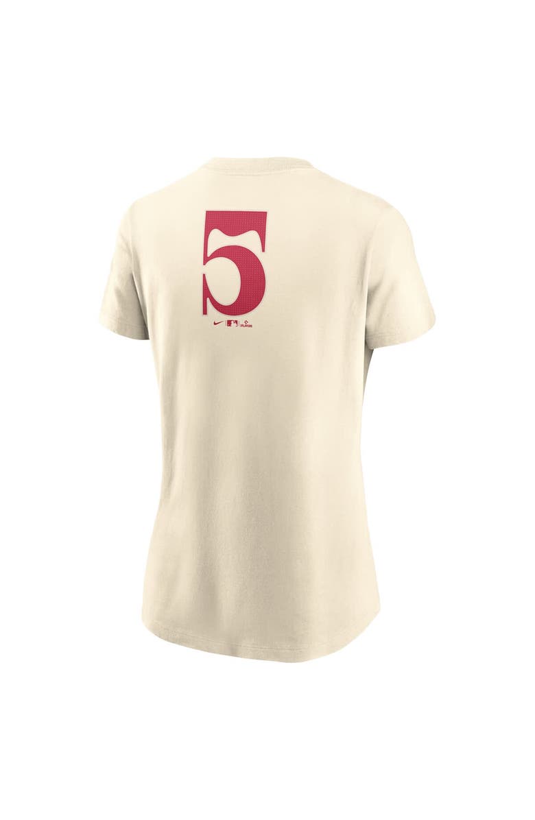 Nike Women's Nike  Cream Texas Rangers City Connect Fuse Name & Number T-Shirt, Alternate, color, Cream