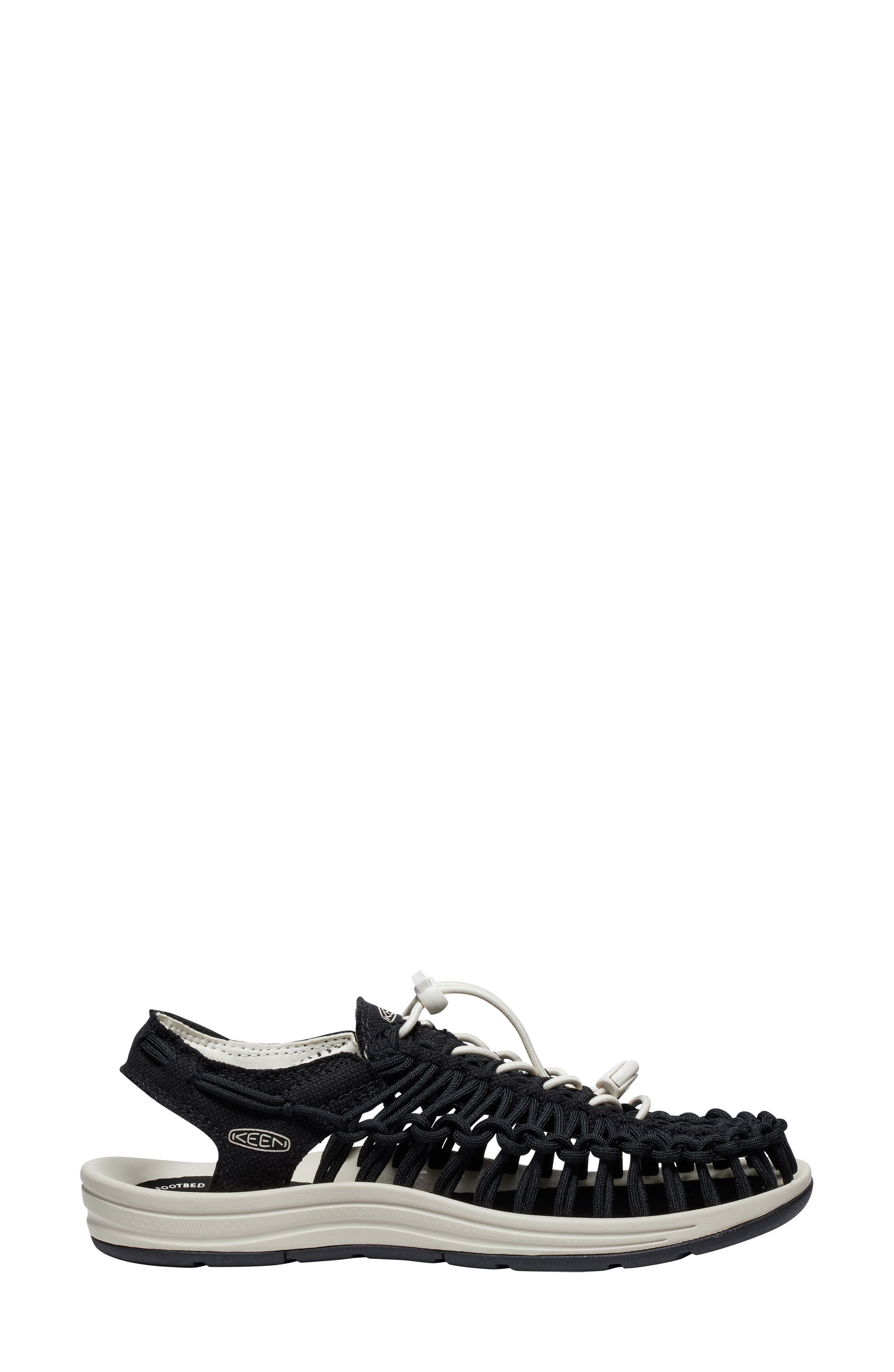 KEEN Uneek Sandal, Alternate, color, Black/ Birch