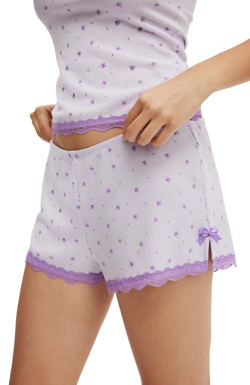 Shop Cotton On Body Waffle Lace Boyshort