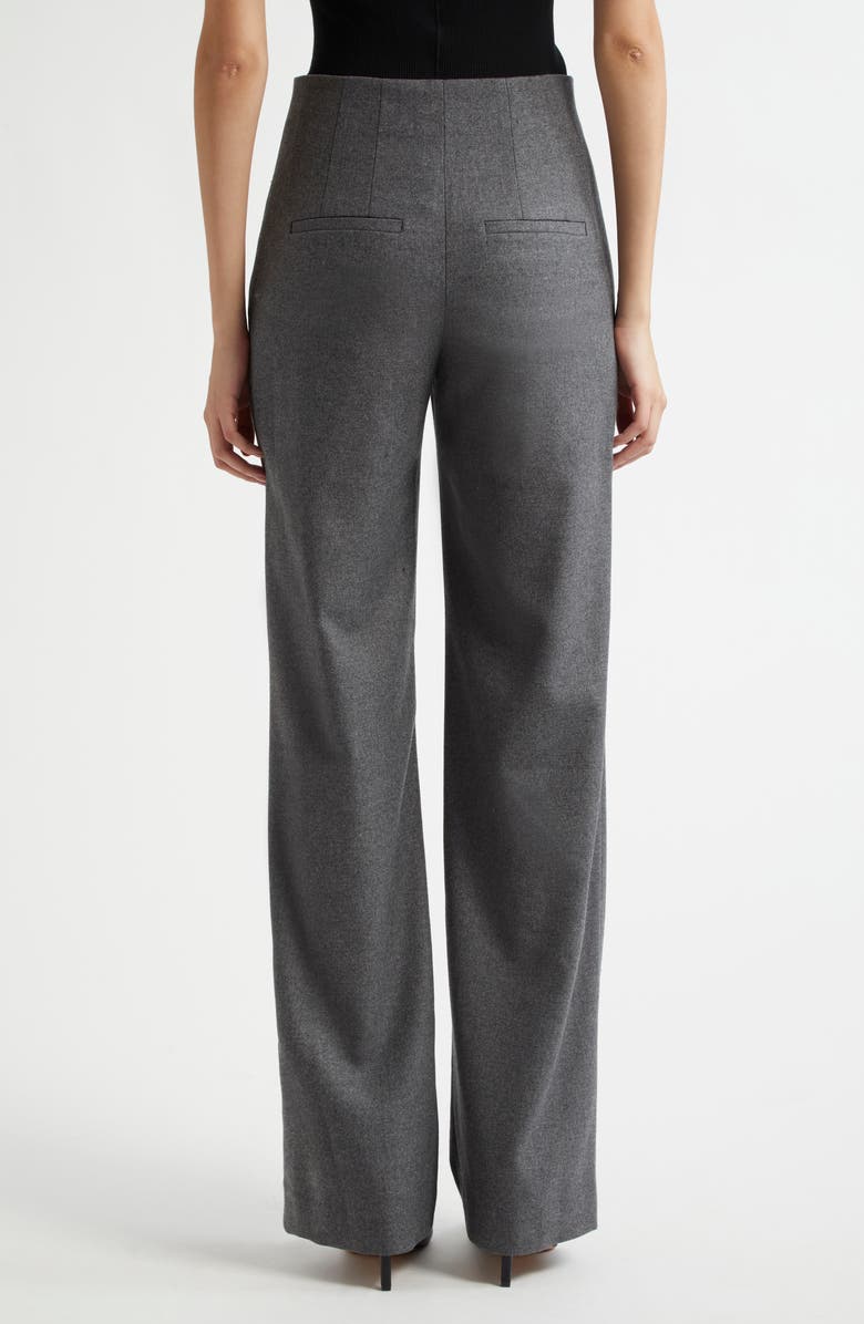 Veronica Beard Jude Clean Waist Wide Leg Pants, Alternate, color,