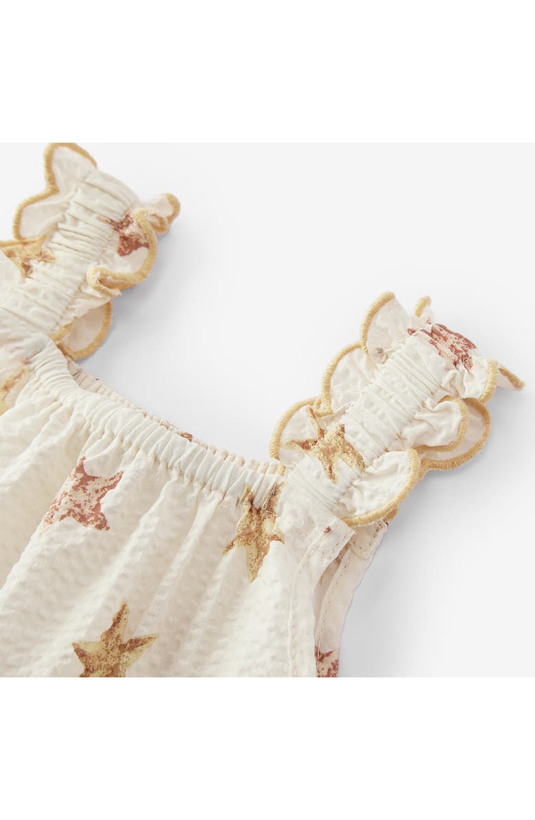 Milkbarn Bubble Romper, Alternate, color, Starfish Dreams