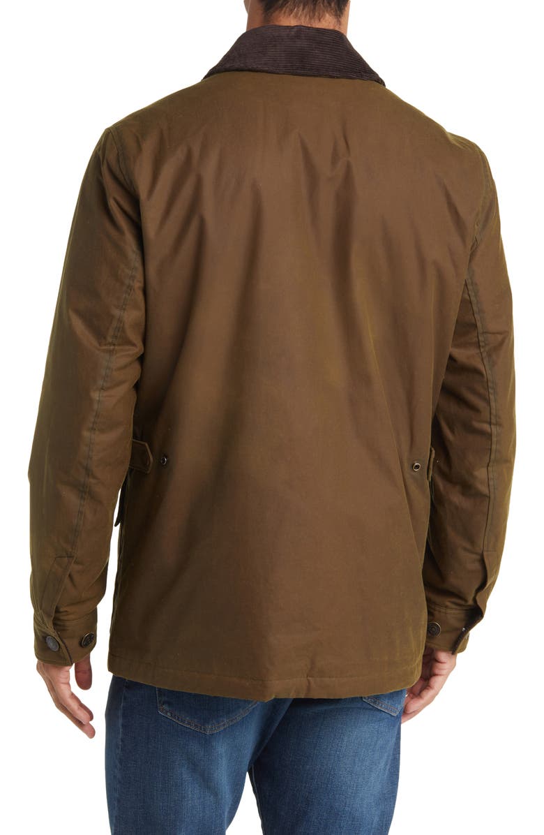Brooks Brothers Waxed Cotton Chore Jacket, Alternate, color,