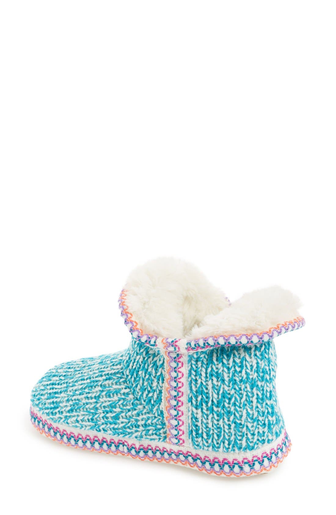 MUK LUKS 'Amira Candy Coated' Bootie Slipper, Alternate, color, 