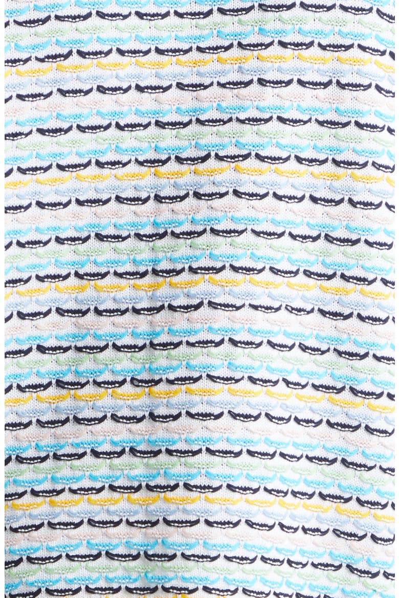 Stripe Cotton Reverse Jacquard Sweater, Alternate, color, COTTON