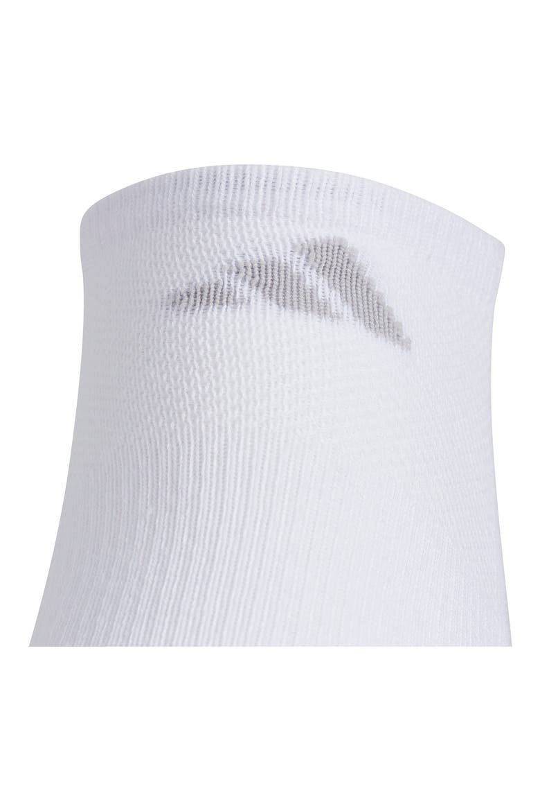 Superlite All Day 3-Pack AEROREADY No Show Socks, Alternate, color, WHITE/ BLACK/ CLEAR GREY