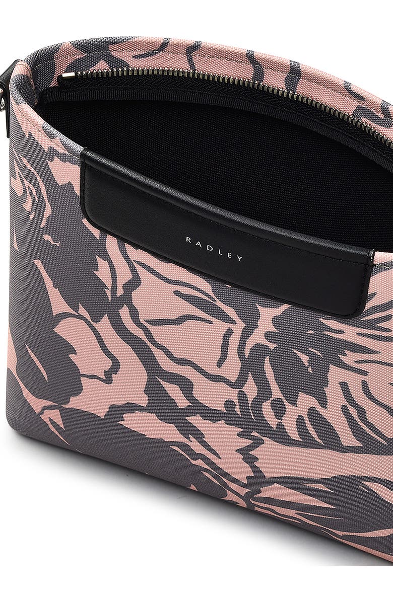 Radley Southwell Gardens Floral Small Crossbody Bag, Alternate, color, Black