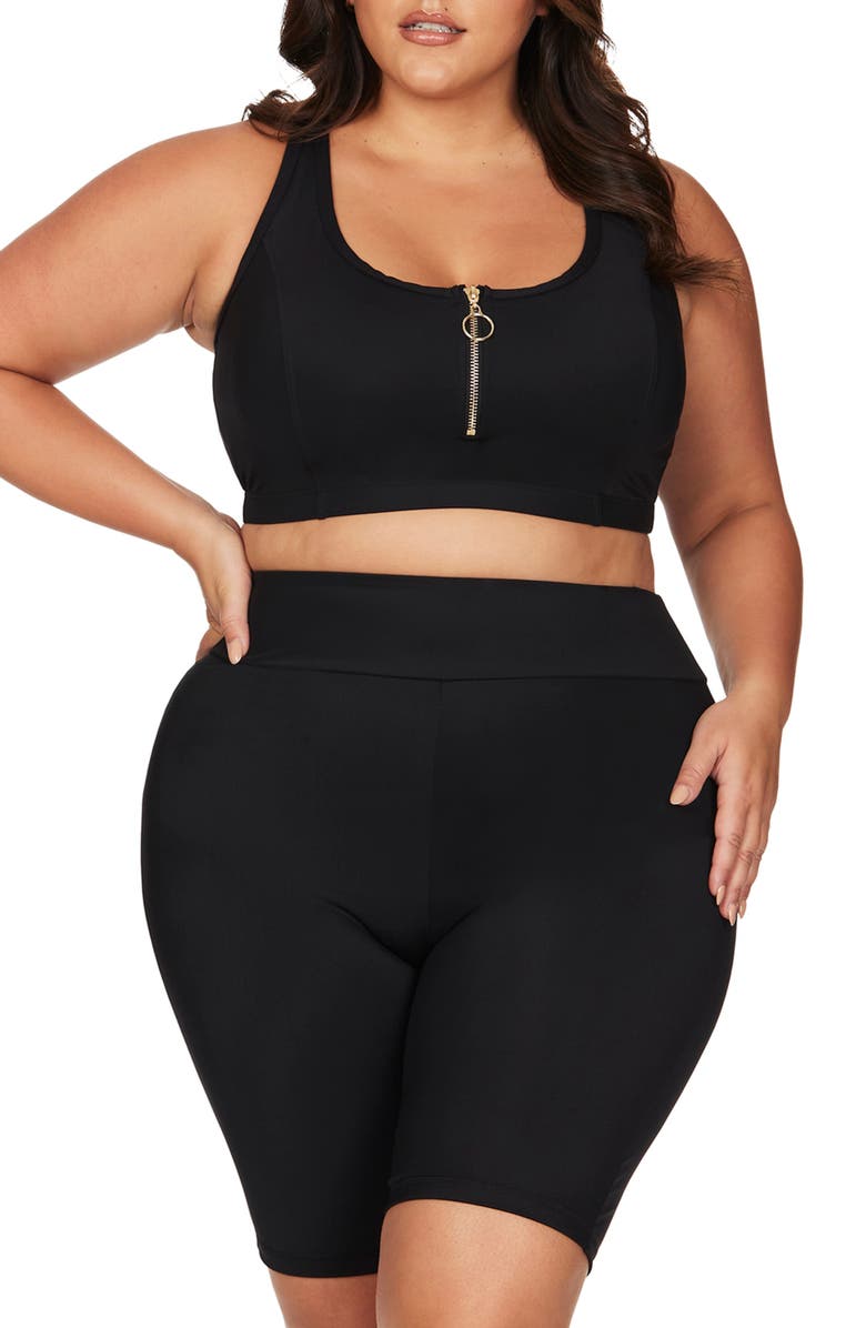 Artesands Sculpt Michaelangelo Swim Bike Shorts, Alternate, color,