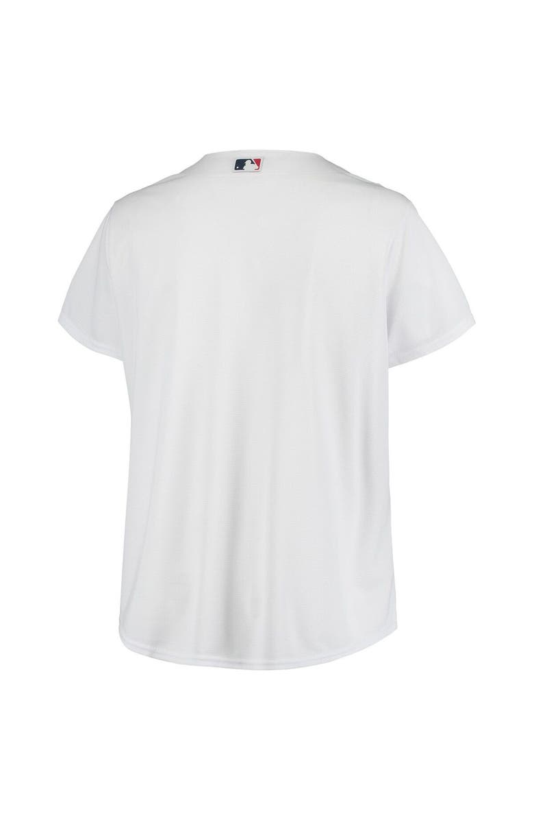 PROFILE Women's White St. Louis Cardinals Plus Size Home Replica Team Jersey, Alternate, color, 