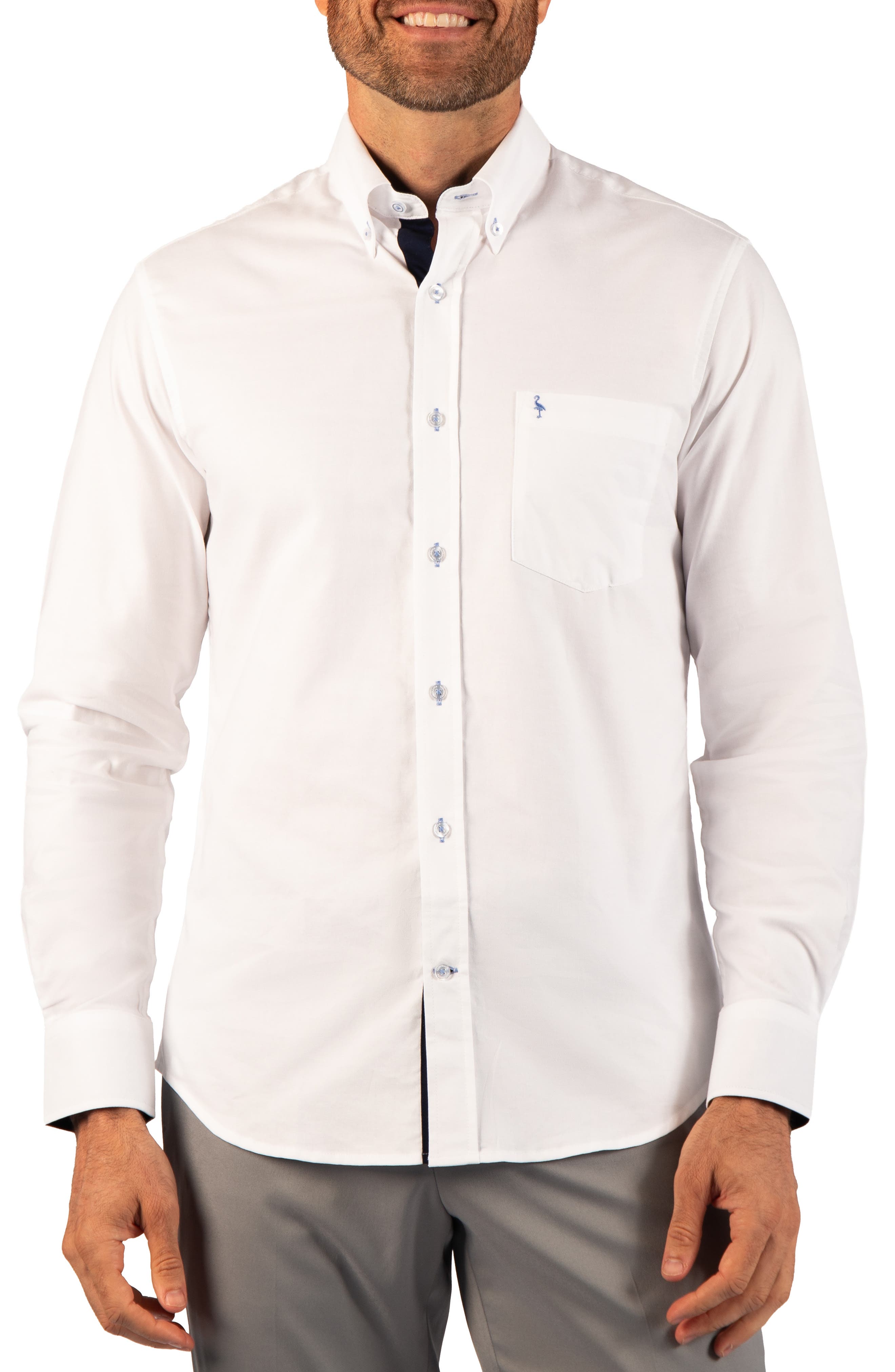 Oxford Cotton Button-Down Shirt