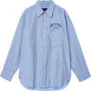 AllSaints Norte Graphic Button-Up Shirt