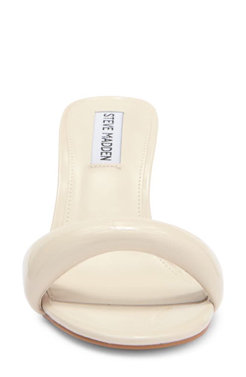 Steve Madden Pennyy Sandal In Bone Patent